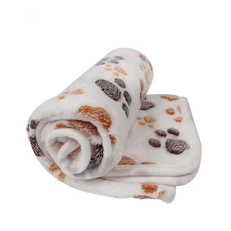 Pet Beds - 1/3pcs Selimut Hewan Peliharaan Lucu Motif