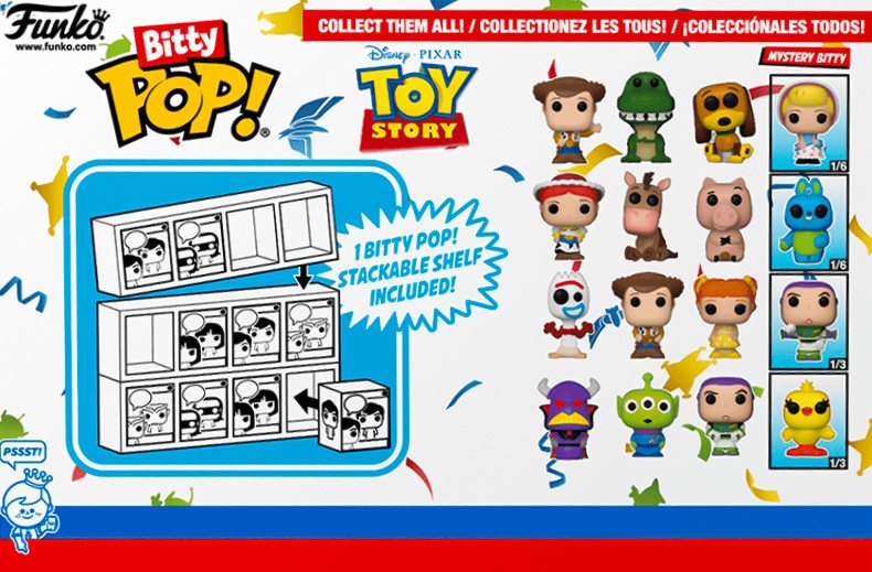 Interactive Squeaky Plush Dog Toy - Funko Bitty Pop Toy Story Woody