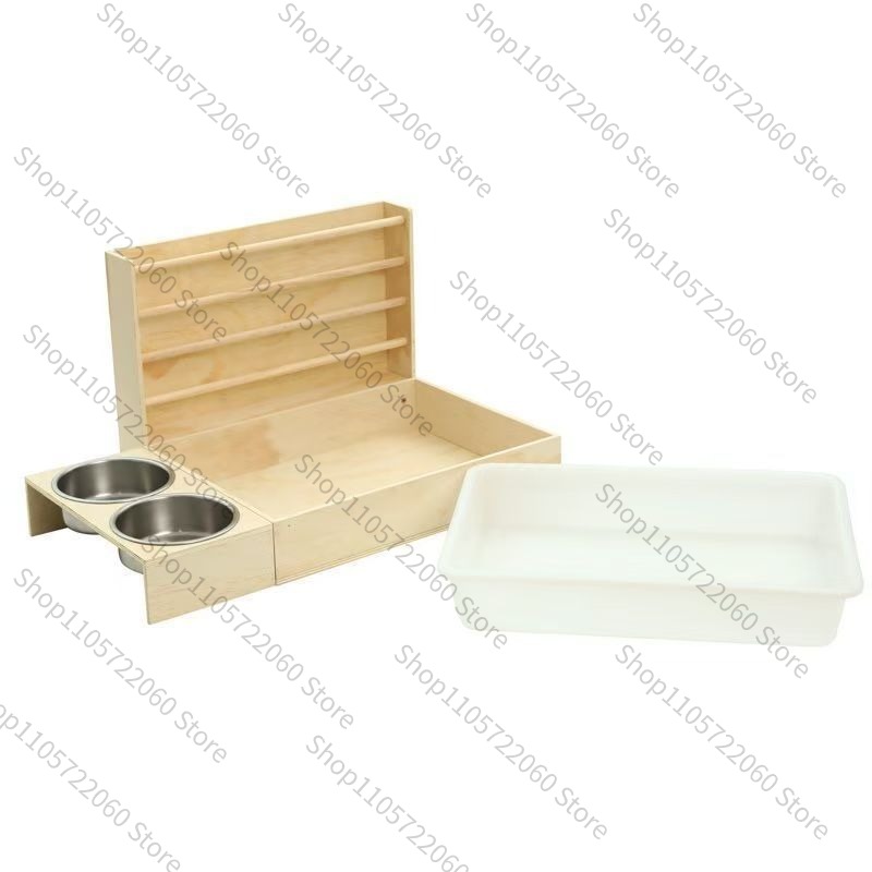 Tempat Pakan Kelinci dari Kayu - Pet Feeders ulasan dan harga