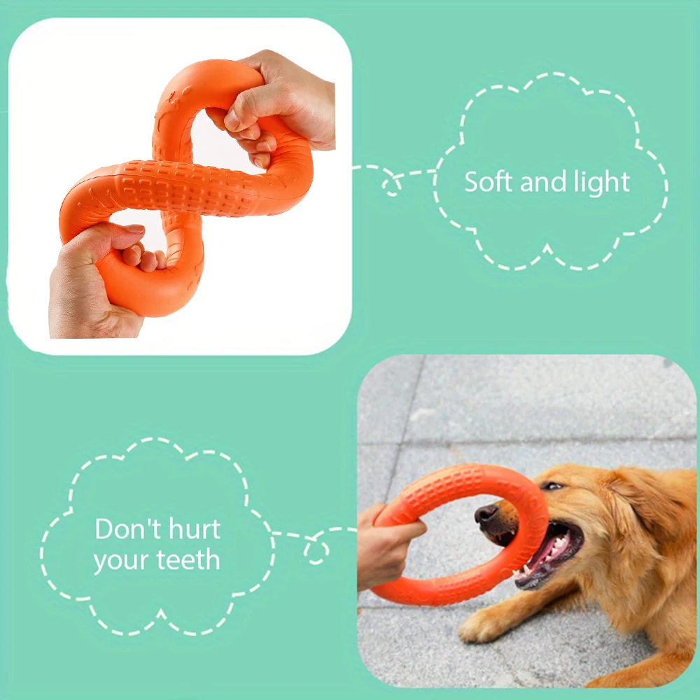 Mainan pelatihan anjing cakram - Flying Disc Dog Training Toy ulasan dan harga