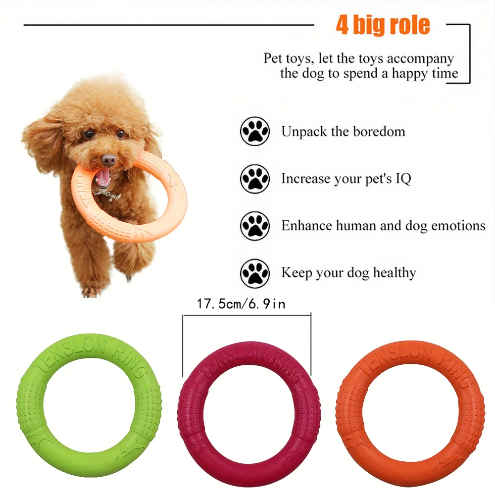 Mainan pelatihan anjing cakram - Flying Disc Dog Training Toy ulasan dan harga