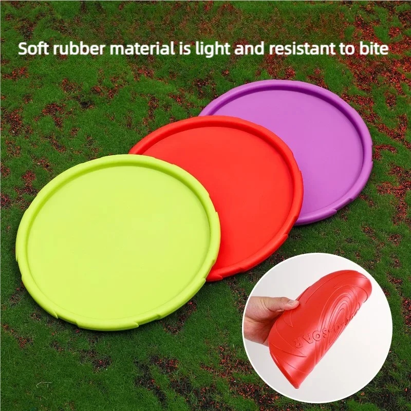Mainan Cakram Terbang Tahan Gi - Flying Disc Dog Training Toy ulasan dan harga