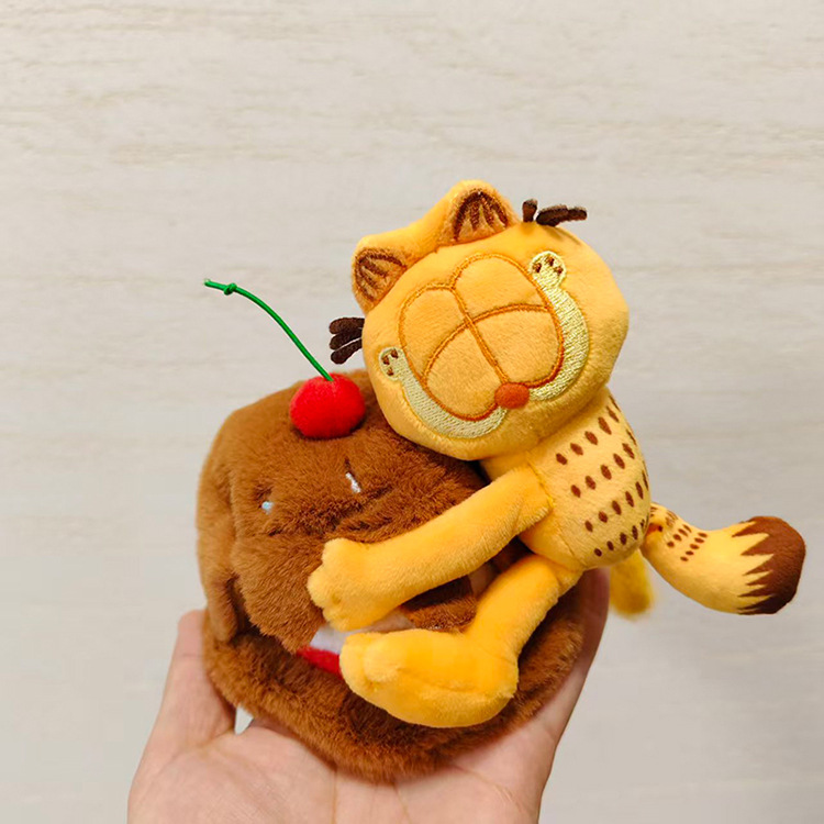 Boneka Gantungan Kunci Garfiel - Dog Toys ulasan dan harga