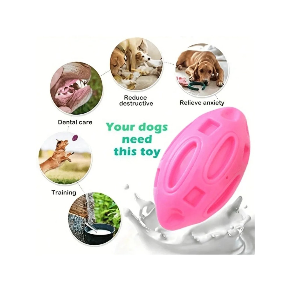 1 buah Mainan Kunyah Anjing Bo - Interactive Squeaky Plush Dog Toy ulasan dan harga