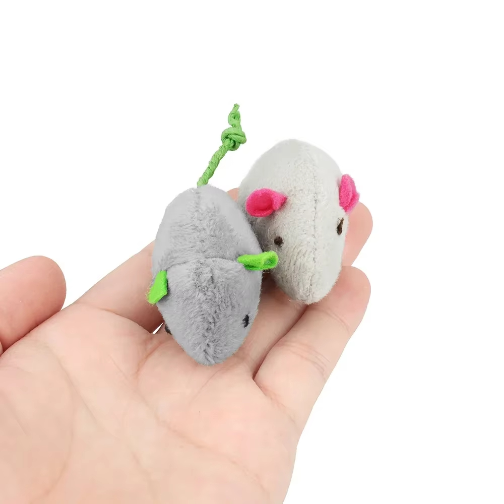 5pcs Mainan Tikus Kucing denga - Catnip Interactive Plush Mouse ulasan dan harga