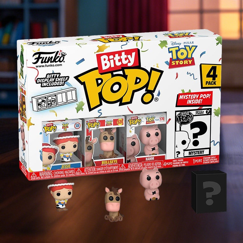 Funko Bitty Pop Toy Story Wood - Interactive Squeaky Plush Dog Toy ulasan dan harga