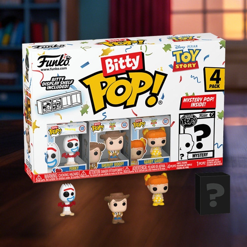 Funko Bitty Pop Toy Story Wood - Interactive Squeaky Plush Dog Toy ulasan dan harga