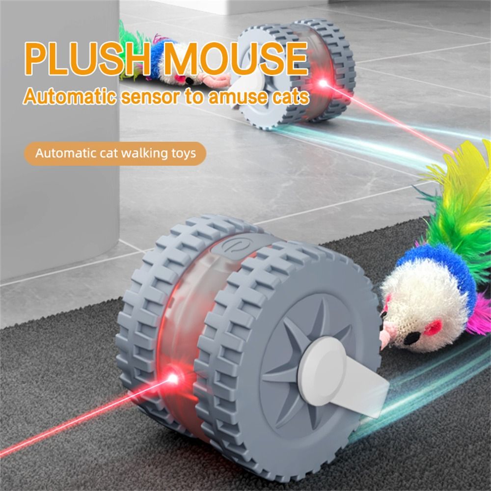 Mainan Bola Kucing Otomatis Be - Laser Pointer Cat Toy Automatic ulasan dan harga