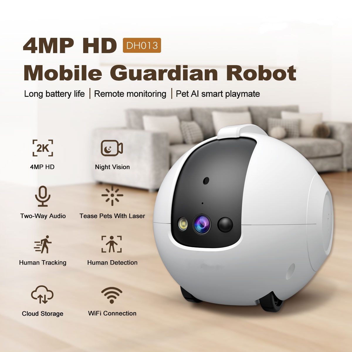 Kamera Robot untuk Hewan Pelih - Dog Toys ulasan dan harga